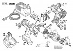 Bosch 0 601 912 520 Gsr 12 Ve-2 Batt-Oper Screwdriver 12 V / Eu Spare Parts